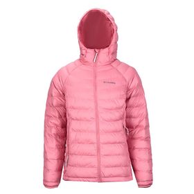 Columbia 2089391-629 Powder Lite II Hooded Pembe Kadın Mont