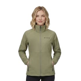 Columbia 2099482-397 Yeşil Heather Canyon II Softshell Kadın Ceket