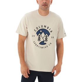 Columbia 9120881278_CS0388 CSC Naturally Boundless Bej Kısa Kollu Erkek T-shirt