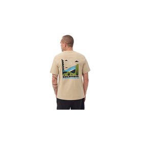 Columbia 9121061271 Krem M Illuminated Brand Ss Tee Erkek Günlük Tişört