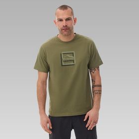 Columbia 9121061397 Yeşil M illuminated Brand Ss Tee Erkek Günlük Tişört