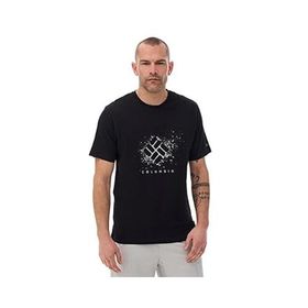 Columbia 9121111010 Siyah M Splatter Gem Ss Tee Erkek Günlük Tişört