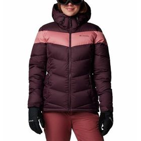 Columbia Abbott Peak II Insulated Koyu Bordo Kadın Kayak Montu
