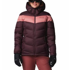 Columbia Abbott Peak II Insulated Koyu Bordo Kadın Kayak Montu
