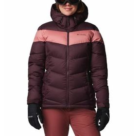 Columbia Abbott Peak II Insulated Koyu Bordo Kadın Kayak Montu