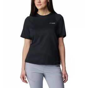 Columbia Ak5544-010 Summit Valley Short Sleeve Crew Kadin Kisa Kollu Tişört