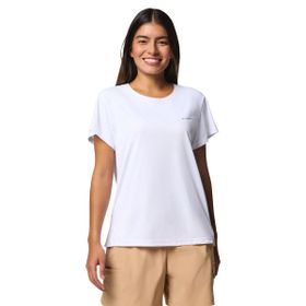 Columbia AL3349-100 Beyaz Bluevista Hill Kadın Outdoor T-Shirt