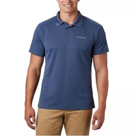 Columbia AM0126-100 Utilizer Beyaz Kısa Kollu Polo Erkek T-shirt