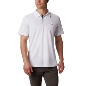 Columbia AM0126-100 Utilizer Erkek Beyaz Outdoor Polo Tişört