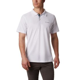 Columbia AM0126-100 Utilizer Erkek Beyaz Outdoor Polo Tişört