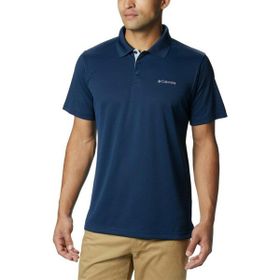 Columbia AM0126-464 Lacivert Utilizer Erkek Kısa Kollu Polo T-Shirt