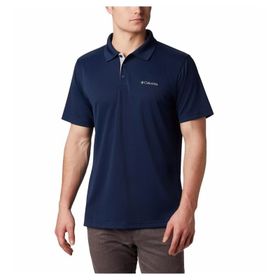 Columbia AM0126-464 Utilizer Erkek Mavi Outdoor Polo Tişört