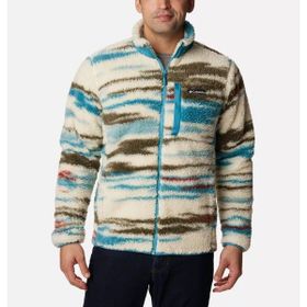 Columbia AM0259-191 Winter Pass Print Fleece Full Zip Bej Erkek Polar
