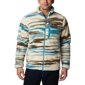 Columbia AM0259-191 Winter Pass Print Fleece Full Zip Bej Erkek Polar