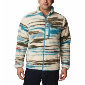 Columbia AM0259-191 Winter Pass Print Fleece Full Zip Bej Erkek Polar
