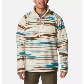 Columbia AM4966-191 Fast Trek Printed Half Zip Fleece Erkek Polar