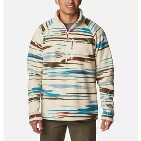 Columbia AM4966-191 Fast Trek Printed Half Zip Fleece Erkek Polar