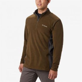 Columbia AM6558 Klamath Range II Half Zip Yeşil Erkek Sweatshırt