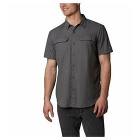 Columbia AO0647-023 Silver Ridge 2.0 Erkek Kısa Kollu Gri Gömlek