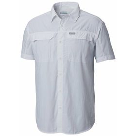 Columbia AO0647-100 Beyaz Silver Short Outdoor Kısa Kollu Erkek Gömlek