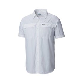 Columbia AO0647 Yeşil Erkek Kısa Kollu Gömlek