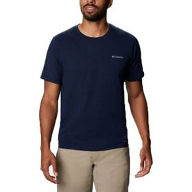 Columbia AO0805 Sun Trek Mavi Kısa Kollu Erkek T-shirt