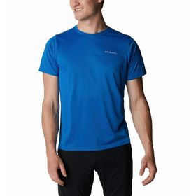 Columbia AO1419-432 Hike Crew Mavi Erkek T-Shirt