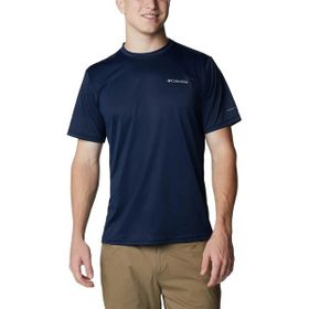 Columbia AO1419-465 Hike Crew Short Sleeve Shirt Lacivert Erkek T-shirt