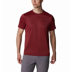 Columbia AO1419-664 Hike Crew Bordo Erkek T-shirt