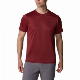 Columbia AO1419-664 Hike Crew Bordo Erkek T-shirt