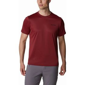 Columbia AO1419-664 Hike Crew Bordo Erkek T-shirt