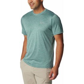 Columbia AO1419 Hike Crew Yeşil Kısa Kollu Erkek T-shirt