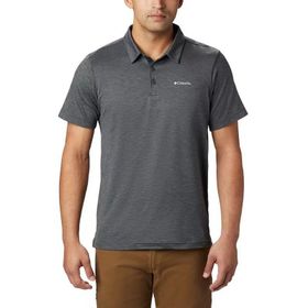 Columbia AO2933-013 Erkek Tech Trail Polo Yaka Gri T-shirt