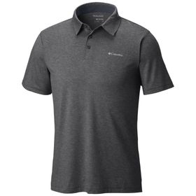 Columbia AO2933-013 Gri Tech Trail Polo Erkek T-shirt