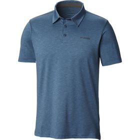 Columbia AO2933-013 Gri Tech Trail Polo Erkek T-shirt