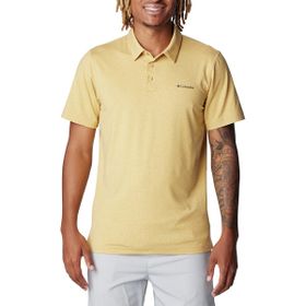 Columbia AO2933-292 Tech Trail Kahverengi Outdoor Polo Erkek T-Shirt