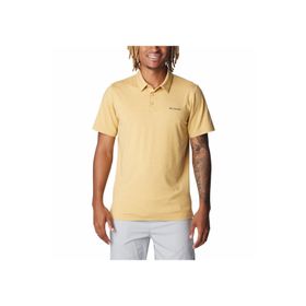 Columbia AO2933-292 Tech Trail Kahverengi Outdoor Polo Erkek T-Shirt