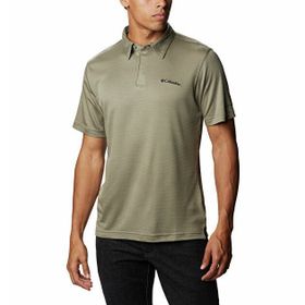 Columbia AO3006 Erkek Sun Ridge Polo II Kırmızı T-shirt