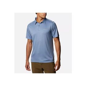 Columbia AO3006 Erkek Sun Ridge Polo II Mavi T-shirt