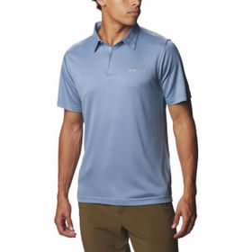 Columbia AO3006 Erkek Sun Ridge Polo II Mavi T-shirt
