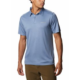 Columbia AO3006 Erkek Sun Ridge Polo II Mavi T-shirt
