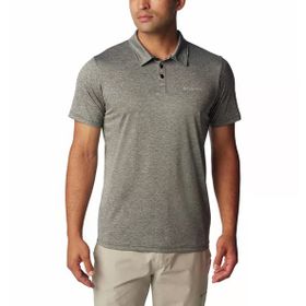 Columbia AO3614 - 010 Gri Hike Polo Yaka Erkek T-Shirt