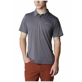 Columbia AO3614-023 Hike Erkek Yeşil Outdoor Polo T-shirt