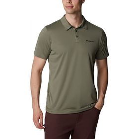 Columbia AO3614-023 Hike Polo Erkek Gri T-Shirt