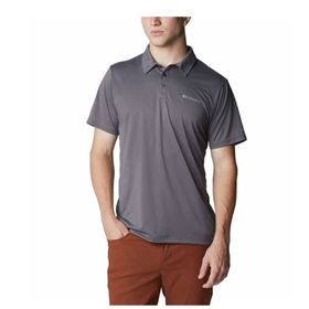 Columbia AO3614-023 Hike Polo Erkek Gri T-Shirt