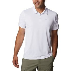 Columbia Ao3614-100 Hike Polo Yaka Beyaz Erkek T-Shirt