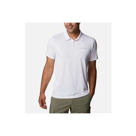 Columbia Ao3614-100 Hike Polo Yaka Beyaz Erkek T-Shirt