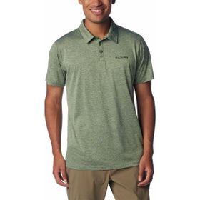 Columbia AO3614-352 Açık Yeşil Hike Erkek Kısa Kollu Polo T-Shirt