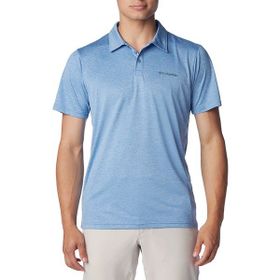 Columbia AO3614-479 Hike Polo Mavi Outdoor Polo Erkek T-Shirt