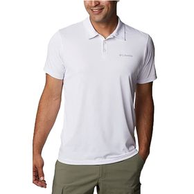 Columbia AO3614 Hike Polo Erkek Polo Yaka Beyaz T-Shirt